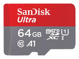 Sandisk Ultra Tarjeta De Memoria Flash (Adaptador Microsdxc A Sd Incluido) 64gb