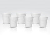 Taza De Café Bialetti Bicchierino Blanco 6 Pieza(S)