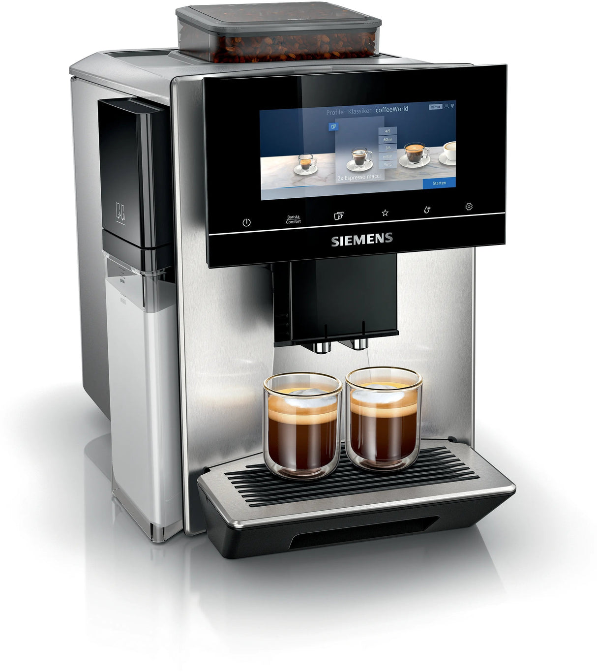 Siemens Tq903dz3, Superautomática Acero Fino Cepillado