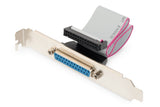 Cable De Impresora Digitus D-Sub25 -> Idc26 0.25m
