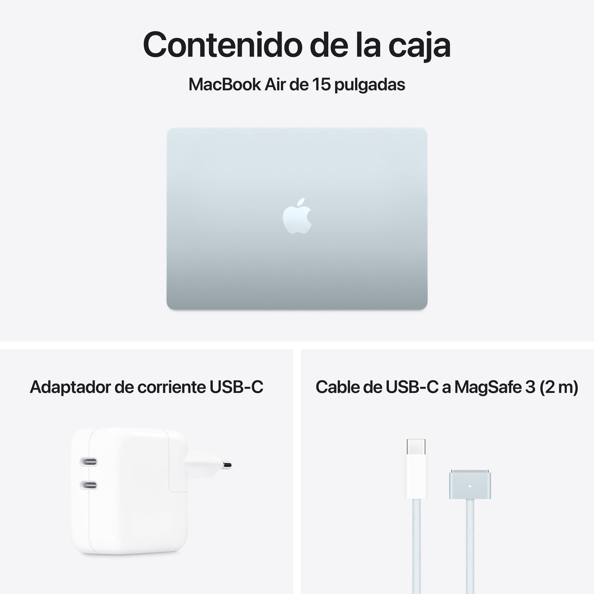 EAN 0195949893346 - Apple MacBook Air Apple M M4 Portátil 38,9 cm (15.3") 16 GB 256 GB SSD Wi-Fi 6E (802.11ax) macOS Sequoia  imagen 11