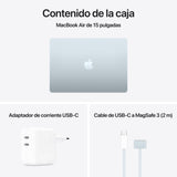 EAN 0195949893810 - Apple MacBook Air Apple M M4 Portátil 38,9 cm (15.3") 16 GB 512 GB SSD Wi-Fi 6E (802.11ax) macOS Sequoia  imagen 11