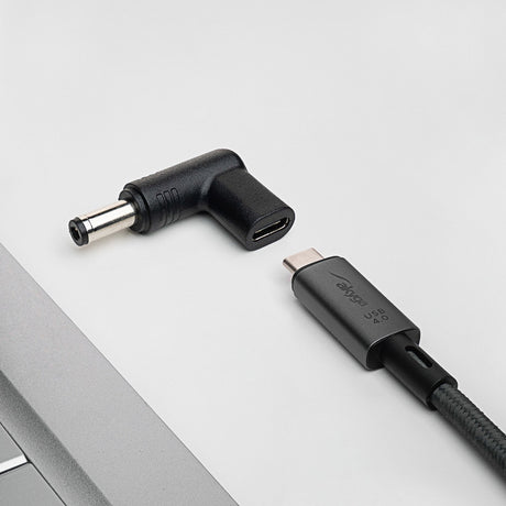 EAN 5901720138156 - Akyga AK-ND-C02 cambiador de género para cable USB-C 5.5 x 2.1 mm Negro imagen 2