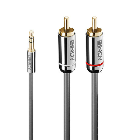 EAN 4002888353359 - Lindy 35335 cable de audio 3 m 3,5mm 2 x RCA Antracita imagen 1