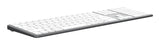 Targus Hyperspace Teclado Full Size Retroiluminación Inalámbrico Bluetooth 5.0 Qwerty Reino Unido Gris Espacio