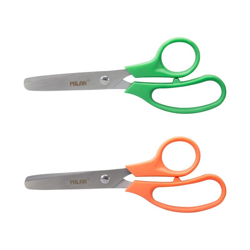 Caja Expositora 24 Tijeras Basic 13,3cm Milan