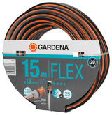 Gardena 18031-20 Manguera Comfort Flex 13 Mm (1/2 ") Negro / Naranja, 15 Metros