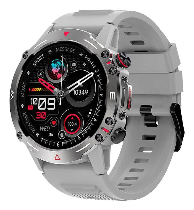 Cool Smartwatch Pantalla Amoled Adventure Silicona Gris
