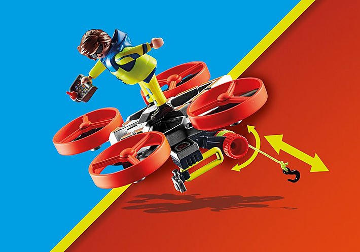 Playmobil 70143 City Action Rescate De Buceadores Con Dron De Rescate