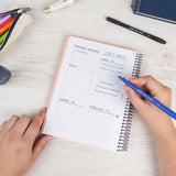 Milan Serie 1918 Cuaderno Espiral Formato A5 Cuadricula 5x5mm - 80 Hojas De 95 Gr/M2 - Microperforado, 2 Taladros -