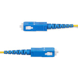 Startech.Com 100meter Lwl Cable De Red Sc Sc Upc Singlemode Os2 Simplex 9 125um 40g 100g Lszh Glasfasercable