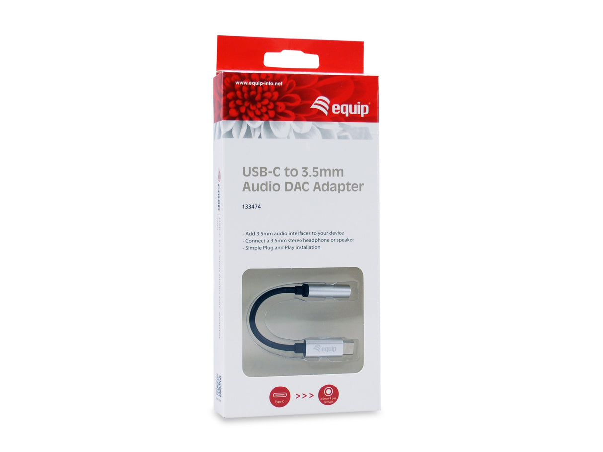 Cable Adaptador Usb-C A Audio  Jack 3.5mm Hembra