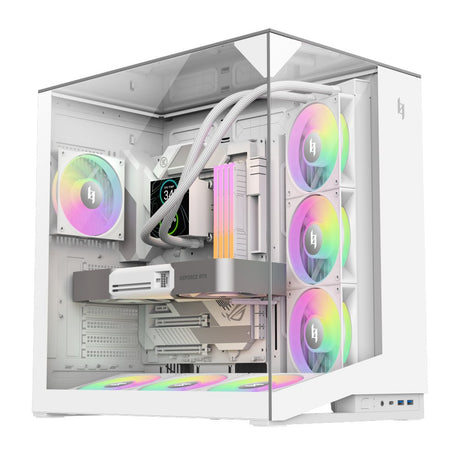 EAN 6931858712248 - GameMax NEX C56 VC WH carcasa de ordenador Midi Tower Blanco imagen 5