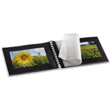 Hama  Fine Art  Spiral Chalk 24x17 50 Black Pages 2107