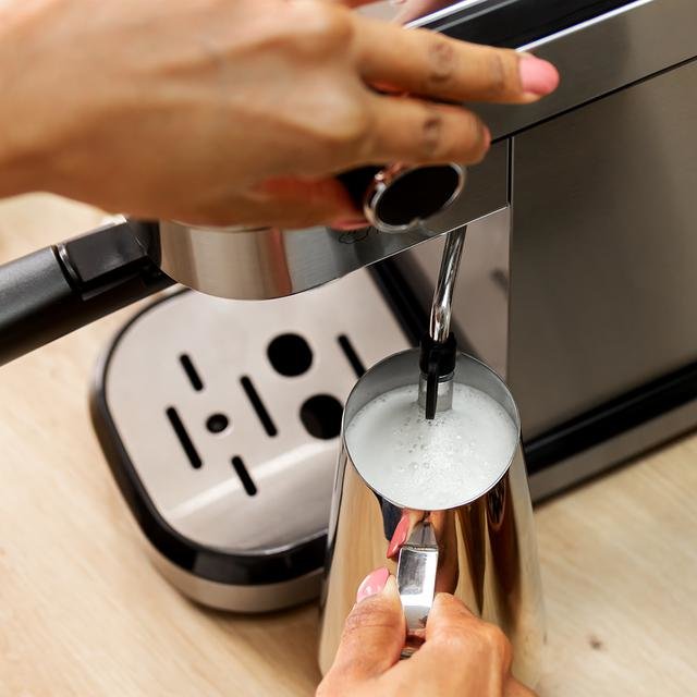 Cafetera Expreso Cecotec Cafelizzia 790 Steel Duo 1350w 20 Bares