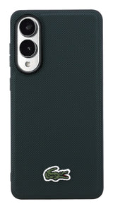 Funda Magnética Petit Piqué Lacoste Color Sinople Para Galaxy S25 Edge  Gp-Lc