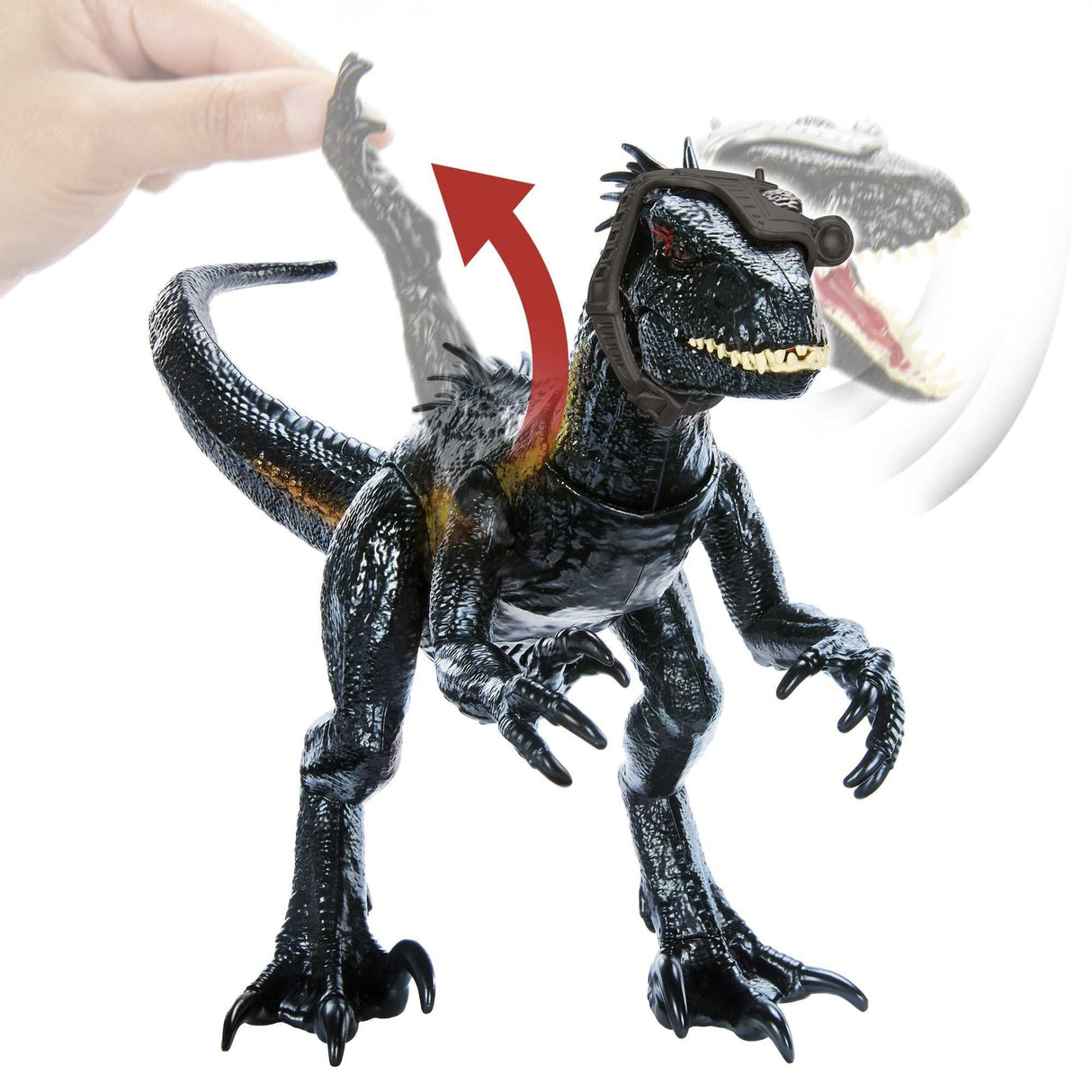 Figura Mattel Jurassic World Track 'N Attack Indoraptor Hky12