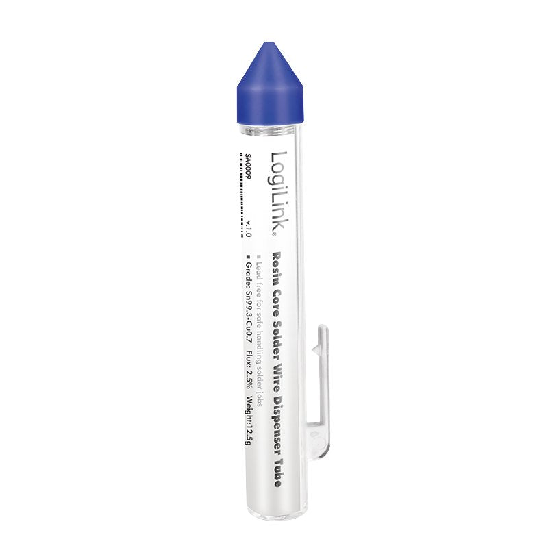 Estaño En Tubo De Plastico 0,56mm 0,7% Cobre 12gr Logilink