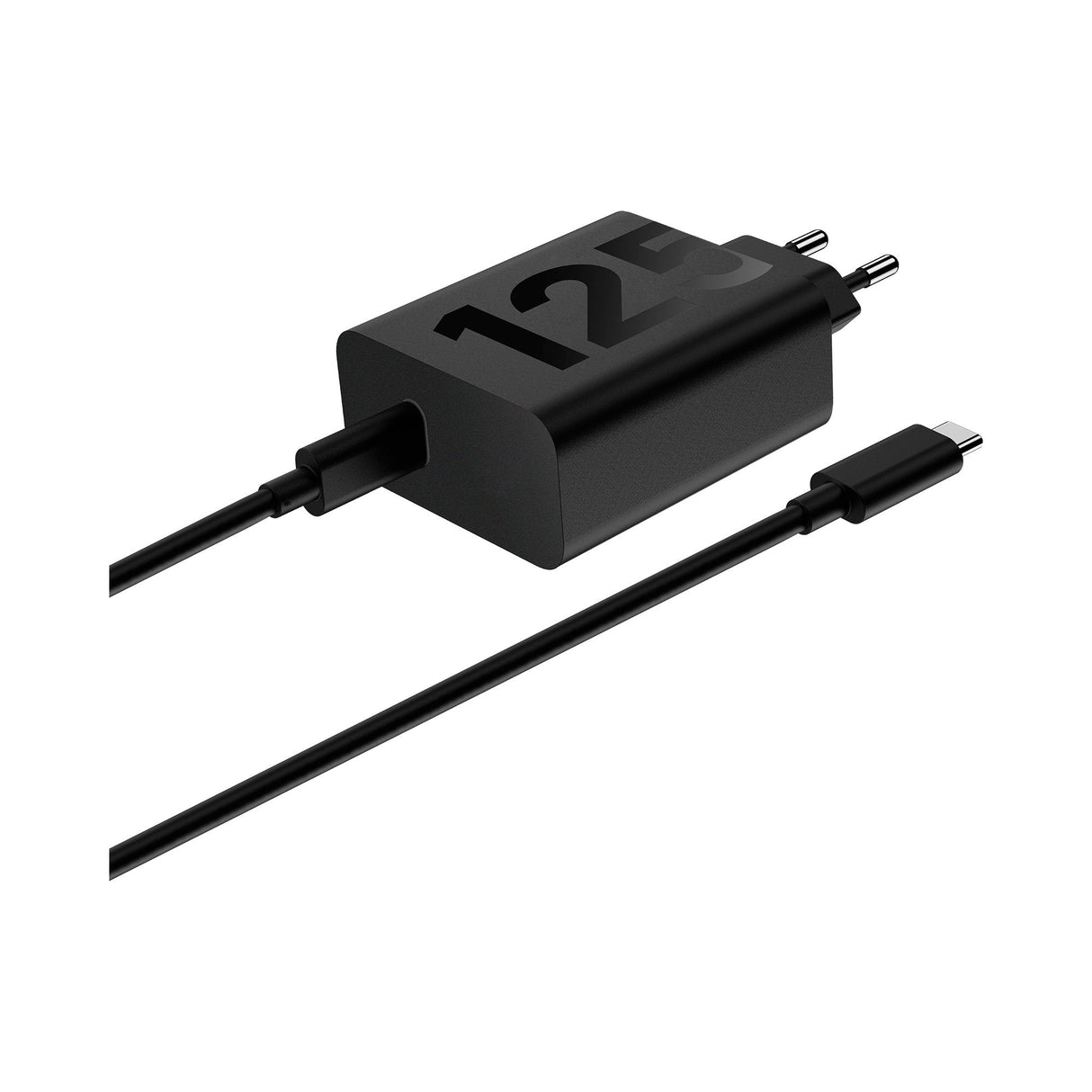 Motorola Moto Charger 125w Black  Usb C-C  Black