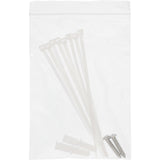 Patch Panel Inline Cat.6a 0.5u 8 Puertos, Montaje En Mesa/Pared, Gris Claro, Ral7035