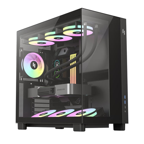 EAN 6931858712064 - GameMax NEX C53 BK carcasa de ordenador Negro imagen 3