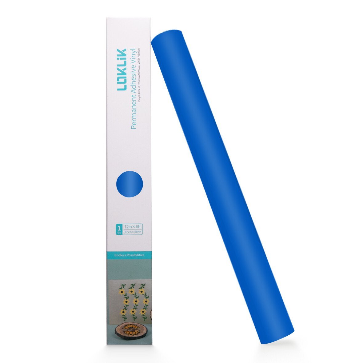 Loklik Permanent Adhesive Vinyl Matte - King Blue