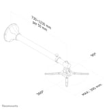 Newstar Soporte Pared  Proyector 79 - 129 Cm