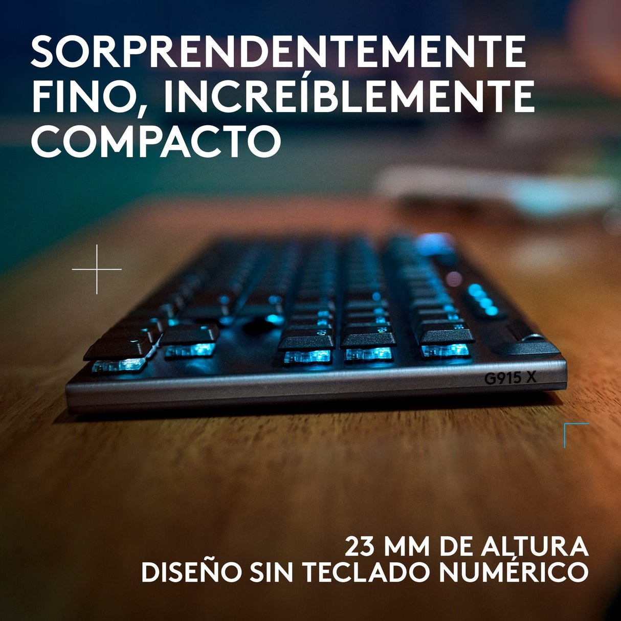 G915 X Lightspeed Perp Wrls G Kb-Black-Esp-Emea28i-935