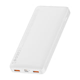 Baseus Power Bank Bipow 10000 Mah, 2xusb Usb-C, 20w Blanco
