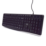 Teclado Portugues Usb De Negocios Con Escritura Silenciosa