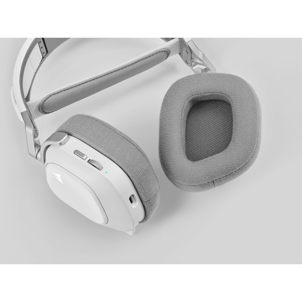 Auriculares Corsair Hs80 Rgb Wireless Blanco Ca-9011236-Eu