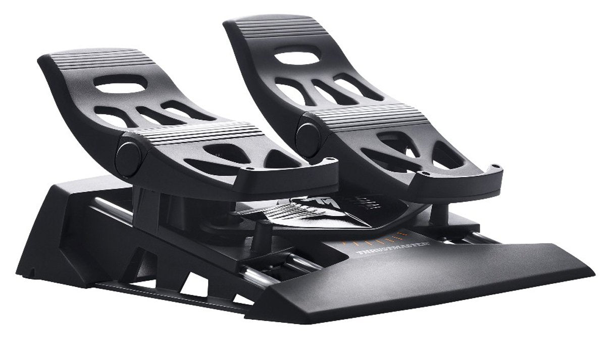 Pedales Thrustmaster T.Flight Rudder Pc, Ps4, Alámbrico, Aluminio, Negro