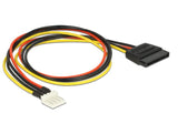 Delock Cable Power Sata 15 Pin Macho >Floppy 4 Pin Macho