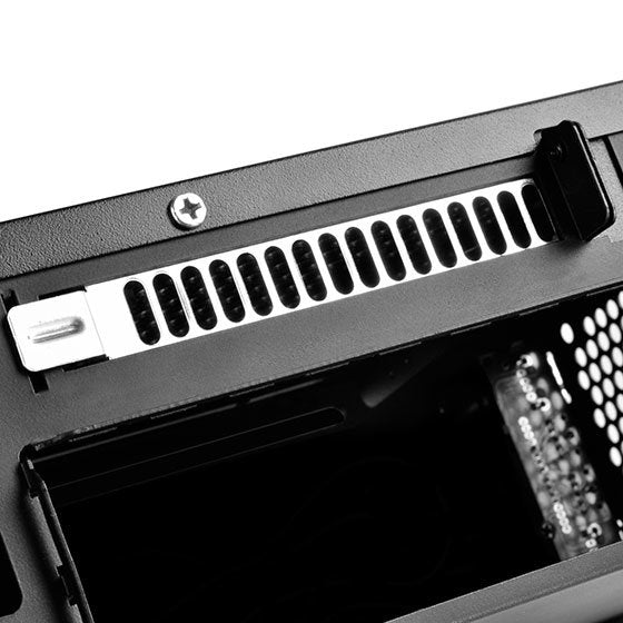 Caja Pc Silverstone Sst-Ml06b-E Silent Milo Slim Htpc Mini-Itx, Negro