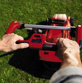 Cortacésped  Einhell Ge-Cm 36/37 Li-Solo Manual Batería Negro, Rojo Rojo/Negro, Cortacésped Manual, 37 Cm, 2,5 Cm, 7,5 Cm, 45 L, Escalonado