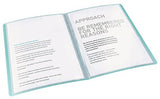 Esselte Carpeta Con 60 Fundas Fijas Colour´Ice A4 Polipropileno Azul Translúcido