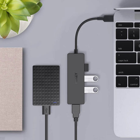 EAN 5902666662279 - AUKEY CBC64 Alámbrico USB 3.2 Gen 2 (3.1 Gen 2) Type-C Negro imagen 2