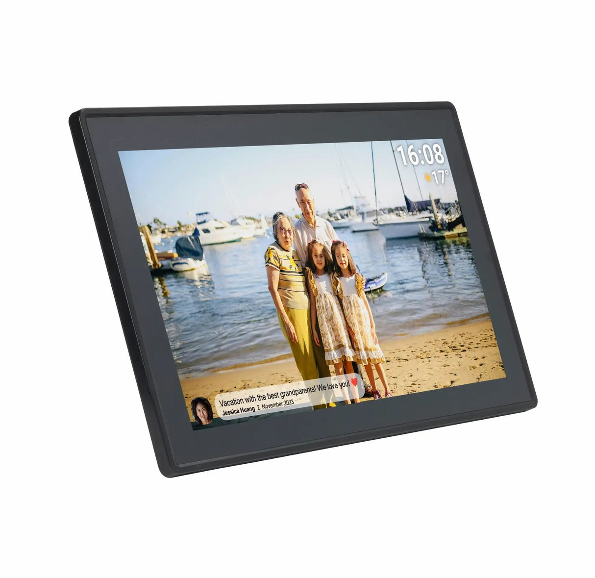 Denver Pff-1515b Marco Fotográfico Digital Negro 39,6 Cm (15.6") Pantalla Táctil Wifi
