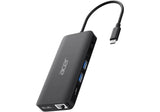 EAN 4712842946540 - Acer USB Type-C Dongle 12-in-1 Black Alámbrico USB 3.2 Gen 1 (3.1 Gen 1) Type-C Negro imagen 1