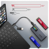 EAN 8595247908872 - Axagon EEM2-SD2 caja para disco duro externo Caja externa para unidad de estado sólido (SSD) Gris M.2 imagen 8