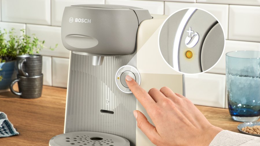 Cafetera De Cápsulas Bosch Tassimo Finesse Tas16b7, Beige