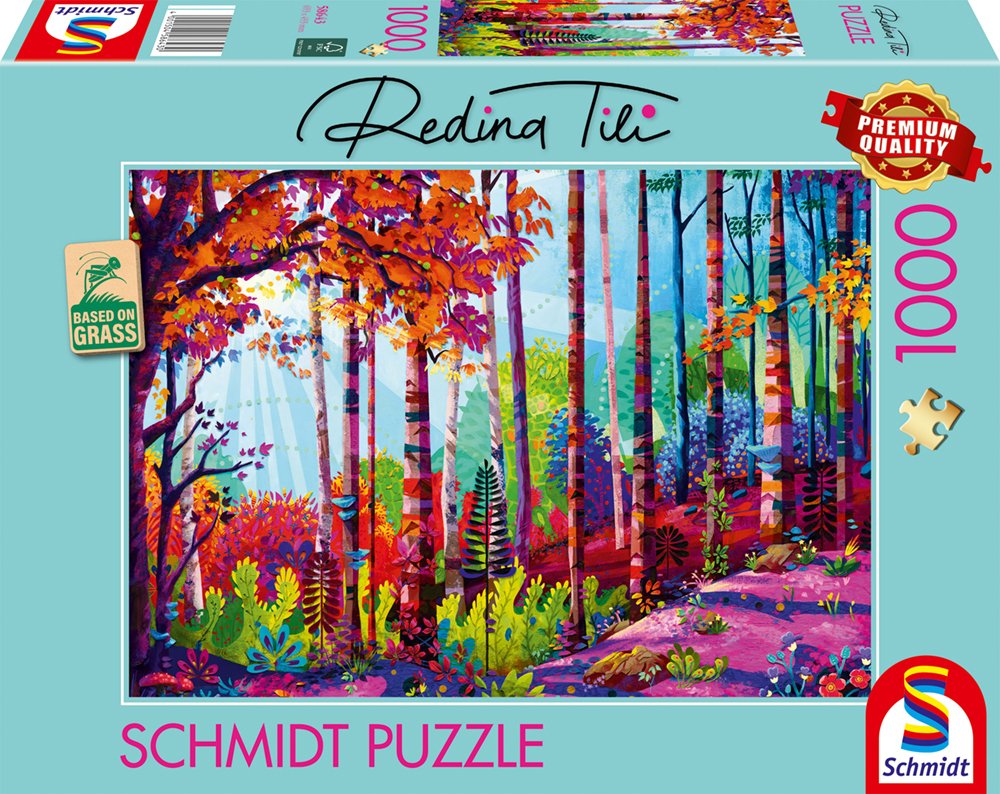 Schmidt Spiele Redina Tili: En El Corazón Del Bosque, Rompecabezas De 1000 Piezas 58643