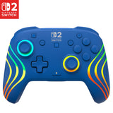 Turtle Beach Afterglow Azul Mando De Juego Rgb Inalámbrico Para Nintendo Switch 2