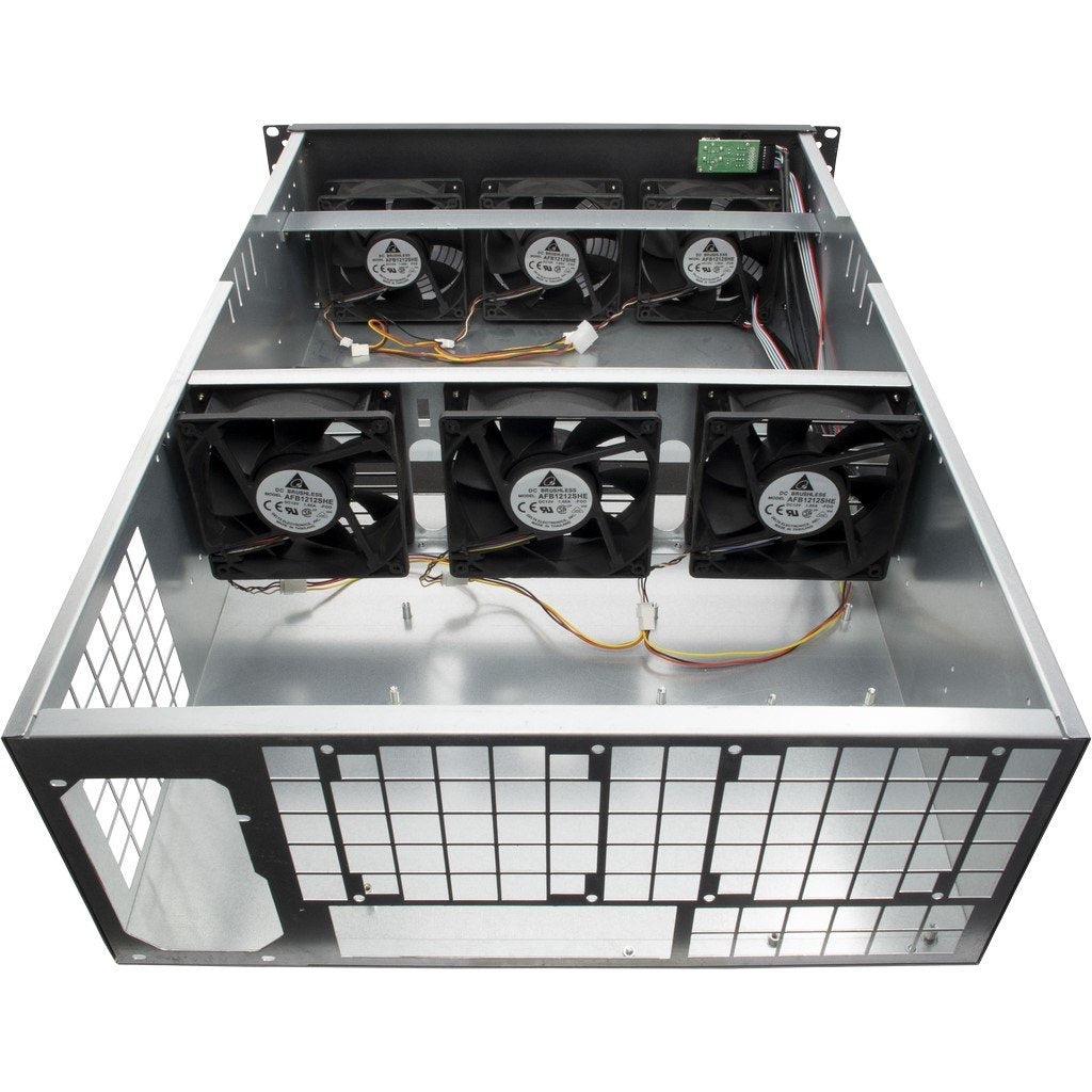 Inter-Tech 4w2 Mining-Rack Caja Rack Atx Usb Sin Fuente - 88887236