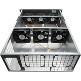 Inter-Tech 4w2 Mining-Rack Caja Rack Atx Usb Sin Fuente - 88887236