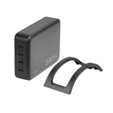 Cargador Usb-C Gan De 240 W, 4 Puertos Usb-C Pd 3.1, 240 W, Inteligente, Negro Logilink