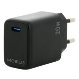 EAN 3700992530390 - Mobilis 001361 cargador de dispositivo móvil Universal Negro Corriente alterna Auto imagen 1