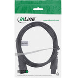 EAN 4043718331284 - InLine 16552 cable de transmisión Negro 2 m IEC C14 IEC C5 imagen 2