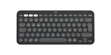 Teclado Alemán Logitech Pebble Keys 2 K380s Rf Wireless + Bluetooth Qwertz Grafito