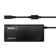 EAN 8436574707120 - AISENS ASLC-90WAUTO-BK adaptador e inversor de corriente Interior 90 W Negro imagen 1